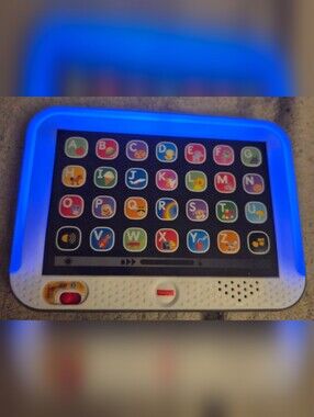 Fisher Price Laugh &Learn Smart Stages Tablet 12-36mos Gently Used - Working